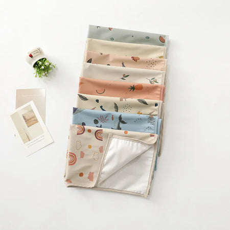 Baby Diaper Mat Pu Waterproof Washable Newborn Diaper