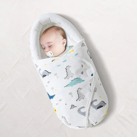 Newborn Baby Sleeping Bag Ultra-Soft Thick Warm Blanket Pure Cotton Boys Girls Clothes