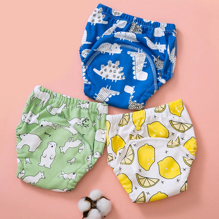 Waterproof Cotton Baby Training Pants Cloth Baby Diaper Nappies