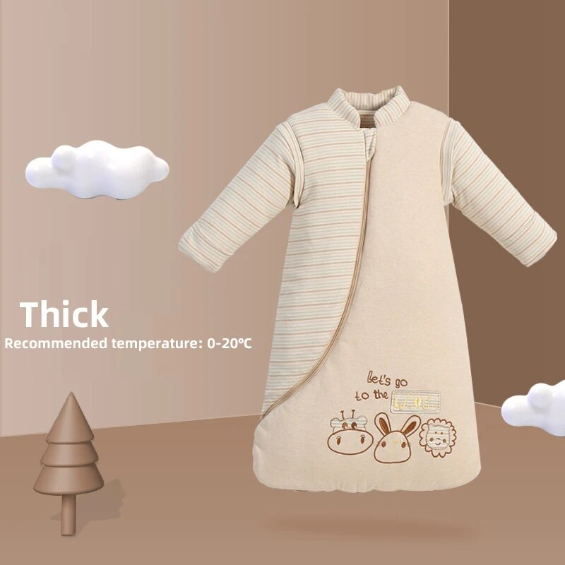 Baby Sleeping Bag Winter Blankets Newborn Baby Kids Sleep Sack Warm Stroller Wrap Blanket