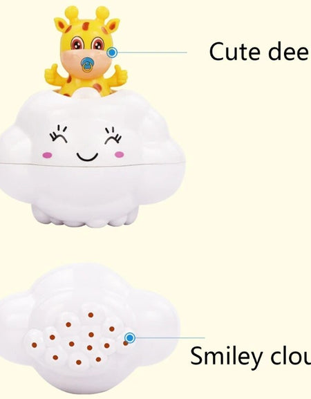 Baby Bathing Accessories Floating Toy Clouds Interactive Shower Toy Funny Gift hot