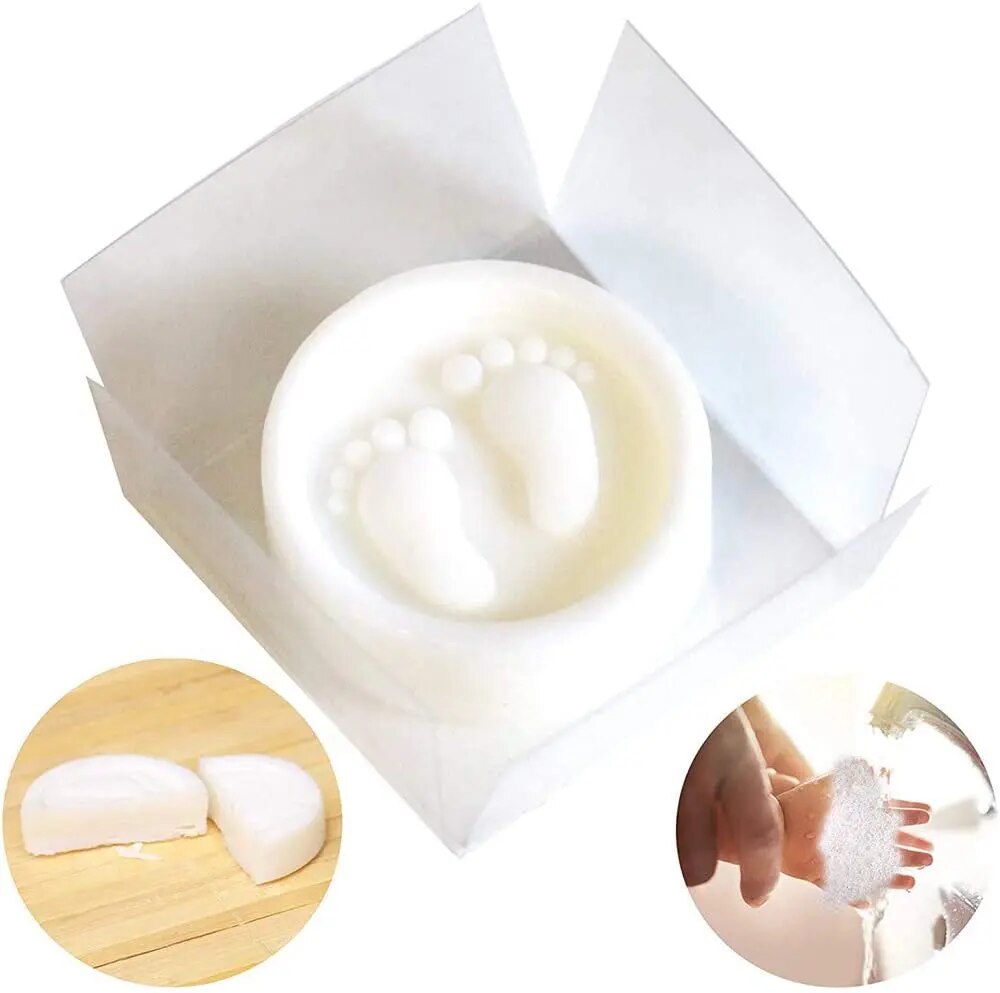 10 pcs Handmade Foot Soap For Wedding Party Birthday Baby Shower Souvenirs Gift Favor New