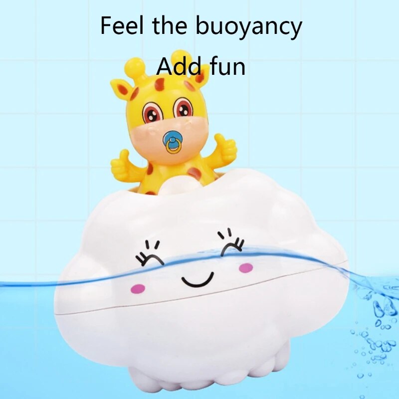 Baby Bathing Accessories Floating Toy Clouds Interactive Shower Toy Funny Gift hot