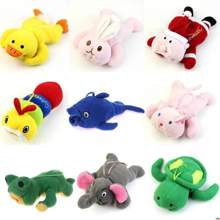 Cute Baby Feeding Bottle Plush Pouch Covers Nursing Keep Warm Holders Case