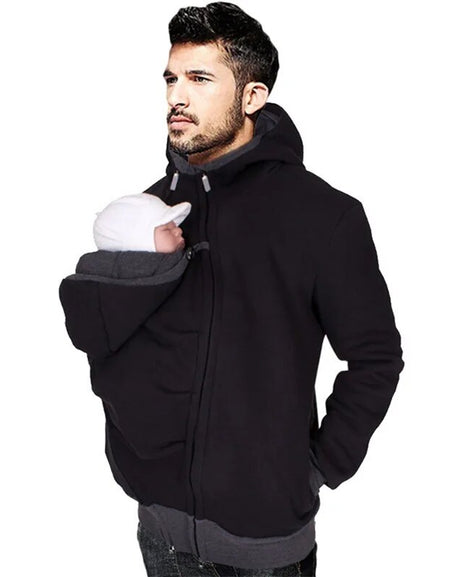 Winter Maternity Clothes Fashion Daddy Baby Carrier Jacket