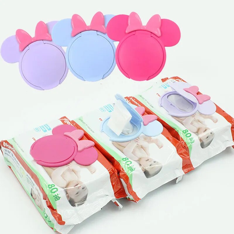 Baby Wet Wipes Lids Reusable Wet Wipes Cover For Wet Wipes