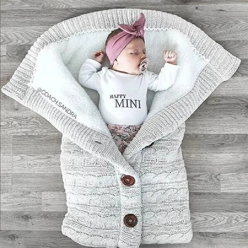 Newborn Baby Winter Warm Sleeping Infant  Wrap Toddler Blanket baby Sleeping Bag