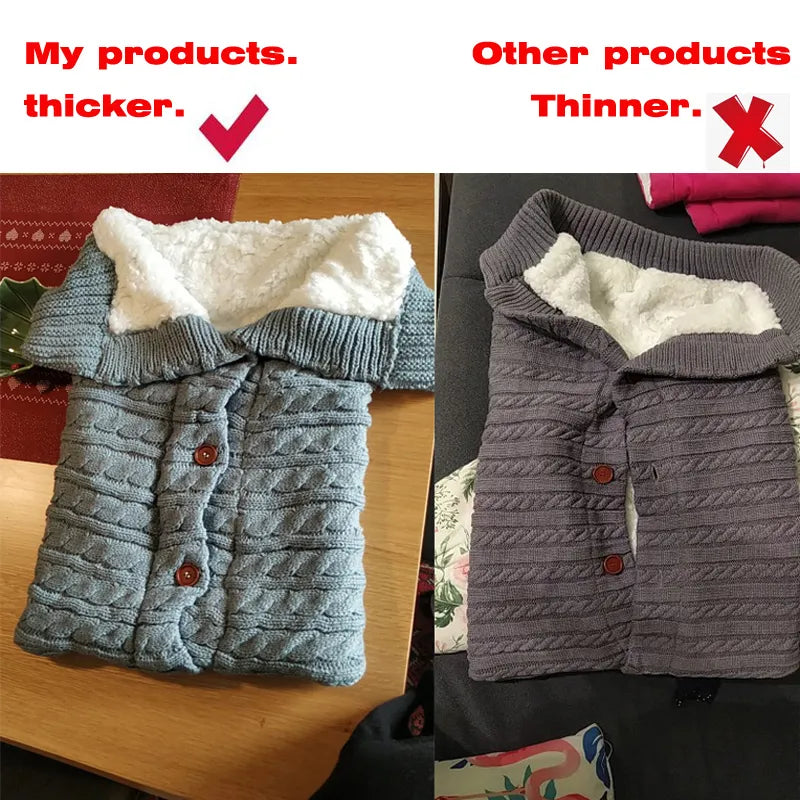 Newborn Baby Winter Warm Sleeping Infant  Wrap Toddler Blanket baby Sleeping Bag