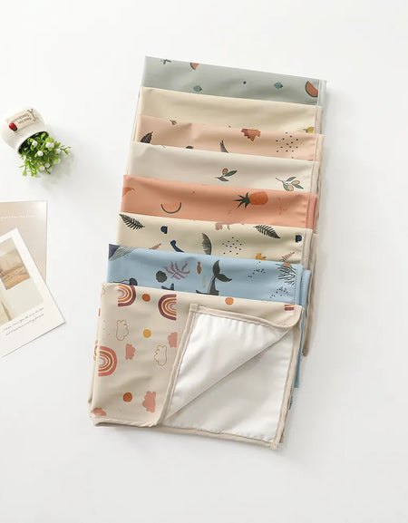Baby Diaper Mat Pu Waterproof Washable Newborn Diaper