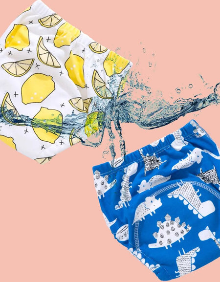 Waterproof  Cotton Baby Training Pants  Cloth Baby Diaper Nappies