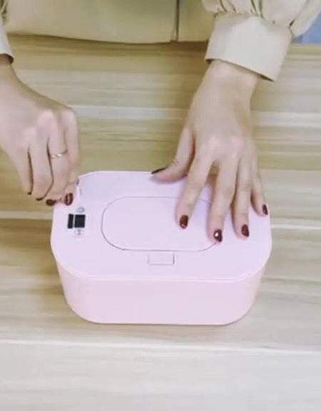 Baby Wipes Heater Thermal Warm Wet Towel Dispenser Napkin Heating Box