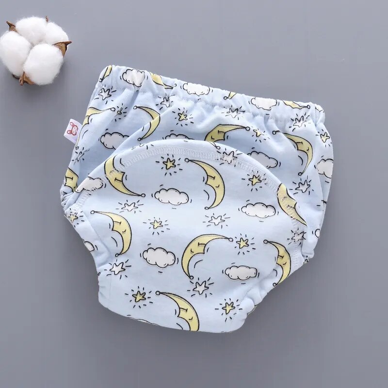 6 Layer Waterproof Baby Cotton Training Pants Shorts Cloth Diaper –  JTHYPERSTORES