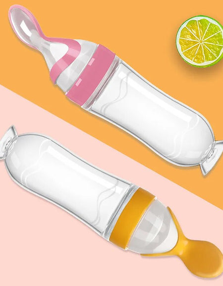 Feeding Bottle Silicone Newborn Baby Training Rice Cereal Kids