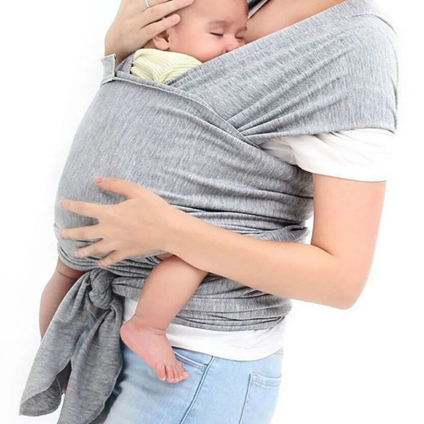 Baby Carrier Sling Swaddle for Newborns Cotton Wrap Hipseat Birth Nursing Cover