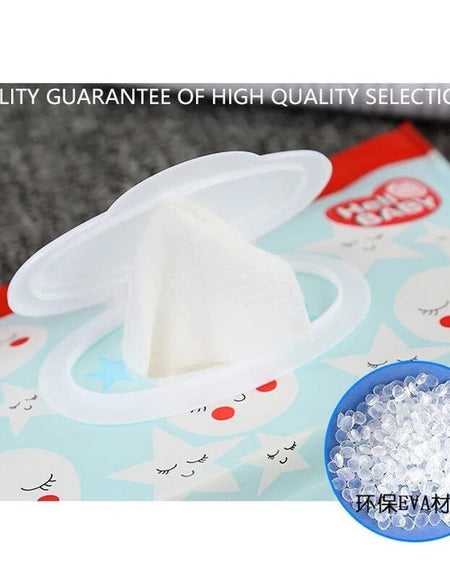 New Fashion Baby Wet Wipe Bag with Flip Cover Portable Useful Tissue