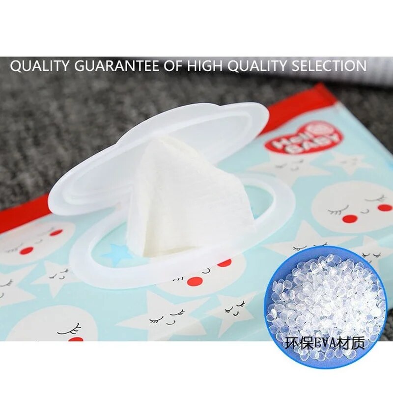 New Fashion Baby Wet Wipe Bag with Flip Cover Portable Useful Tissue