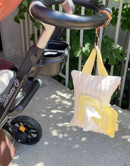 Baby Stroller Accessories Wet Wipes Case Extraction Flip Tissue Box