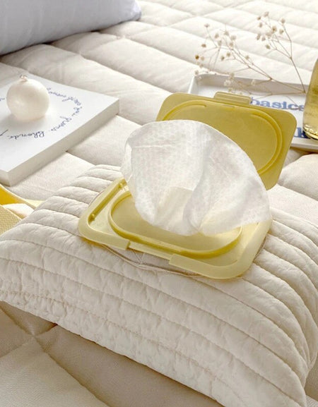 Baby Stroller Accessories Wet Wipes Case Extraction Flip Tissue Box