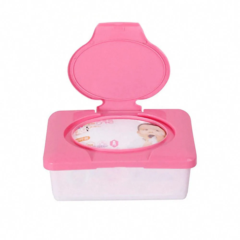 Dry Wet Tissue Box Baby Wipes Storage Case Napkin Dispenser