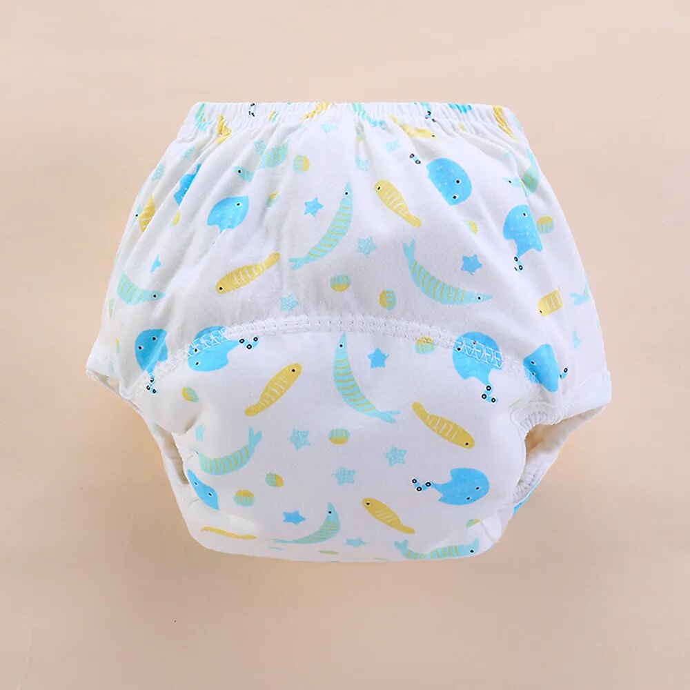 Baby Reusable Diapers Layer Waterproof Reusable Cotton Diapers