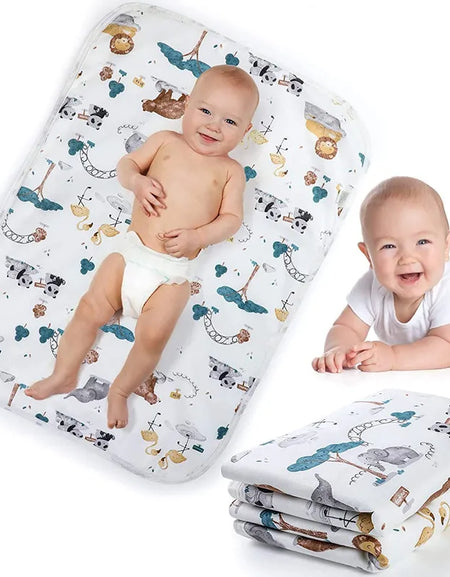 Baby Changing Mat Reusable Newborn Baby Diaper Changing Pad