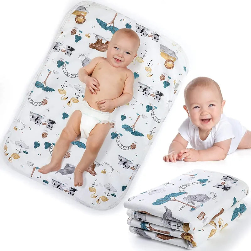 Baby Changing Mat Reusable Newborn Baby Diaper Changing Pad