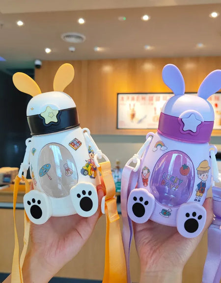 Kids Water Bottle Creative Cartoon Baby Feeding Cups Bottles