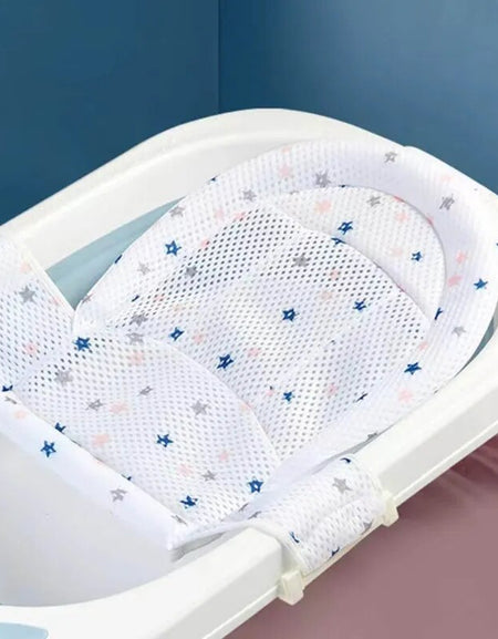 Baby Adjustable Bath Mat Non-slip Bathtub  Support Mat Newborn Safe Bathing