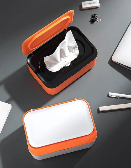 Plastic Wet Tissue Box With Lid Wet Tissue Case Baby Wipes