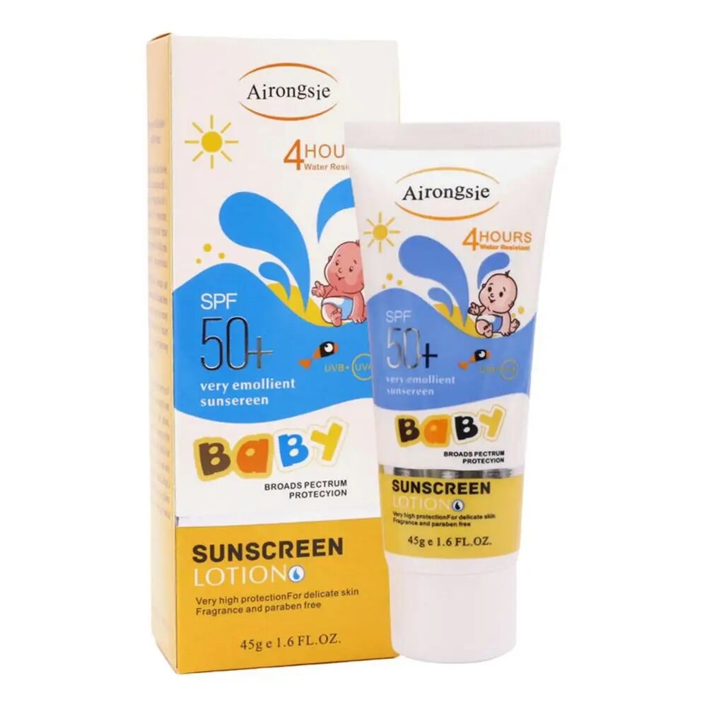 Sunscreen Lotion For Baby 45g Silky Hydrating Light Sunscreen Face Lotion Cruelty & Paraben