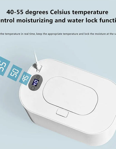 Baby Wipes Heater Thermal Warm Wet Towel Dispenser Napkin Heating Box