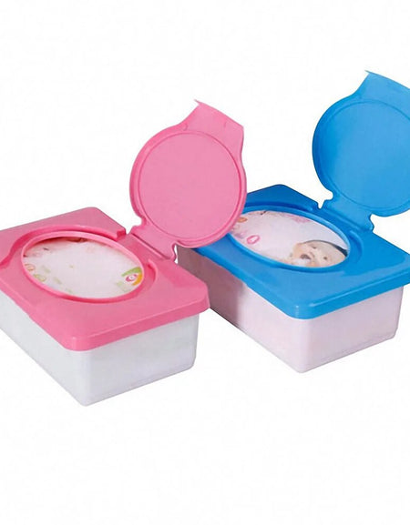 Dry Wet Tissue Box Baby Wipes Storage Case Napkin Dispenser