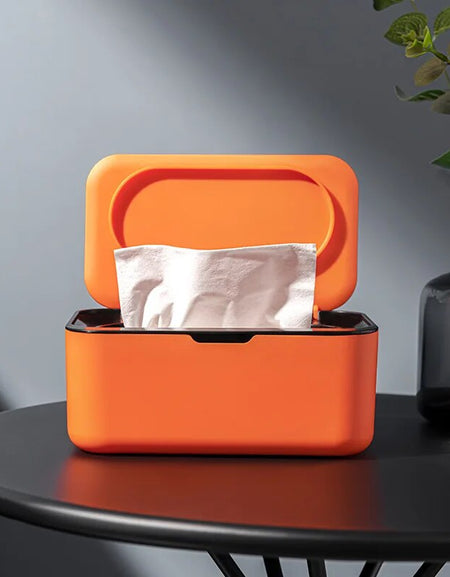 Plastic Wet Tissue Box With Lid Wet Tissue Case Baby Wipes