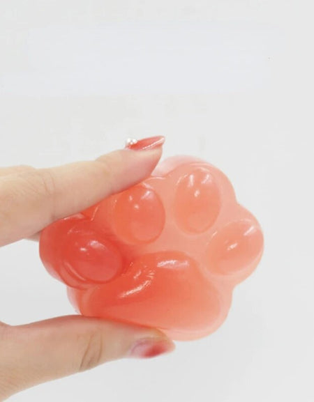 Cute Cat Paw Konjac Jelly Gel Soap Face Body Hand Cleaning Washing Handmade Soap Baby Bath