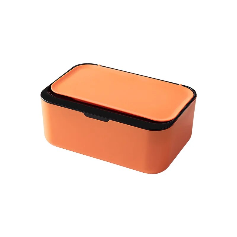 Plastic Wet Tissue Box With Lid Wet Tissue Case Baby Wipes