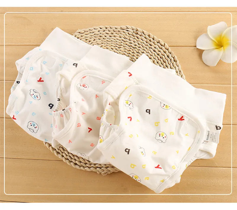 High Wait Baby Cloth Diaper Breathable Air Mesh Newborn Diaper