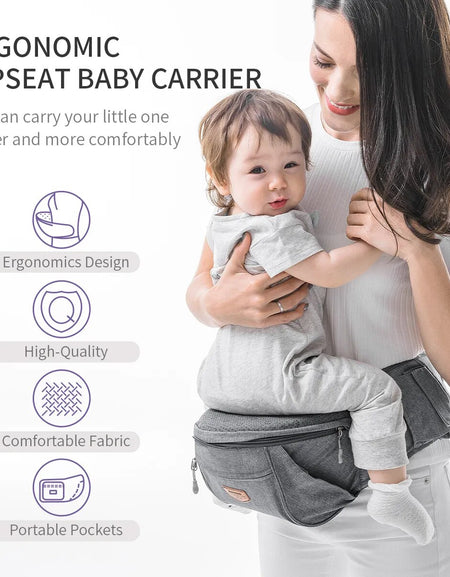 Ergonomic Baby Carrier Infant Hip Seat Carrier Baby Comfortable