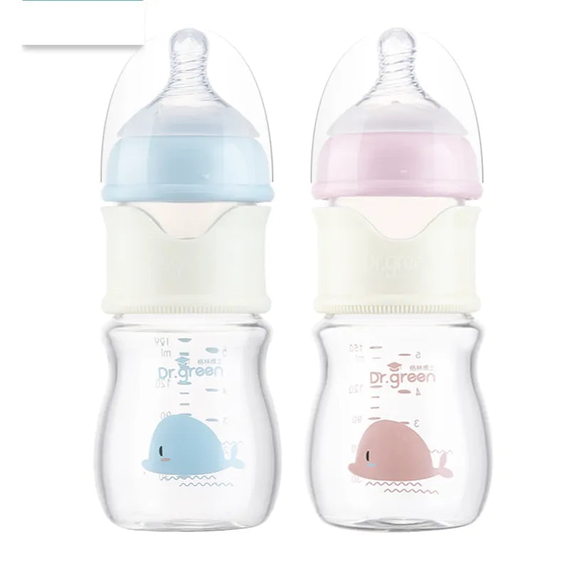 Baby PPSU and Glass Bottle Materials Newborn Milk Feeding Water