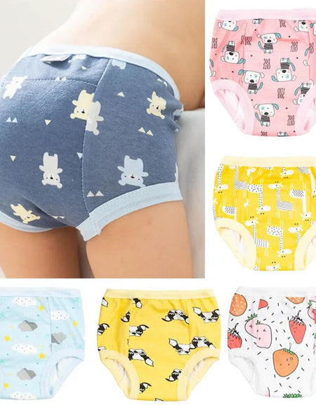 6 Layers Baby Elinfant 2 Size Diapers Swimming Absorbent Diapers