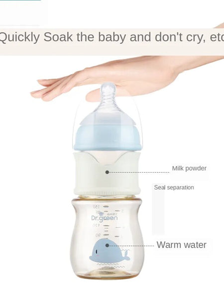 Baby PPSU and Glass Bottle Materials Newborn Milk Feeding Water
