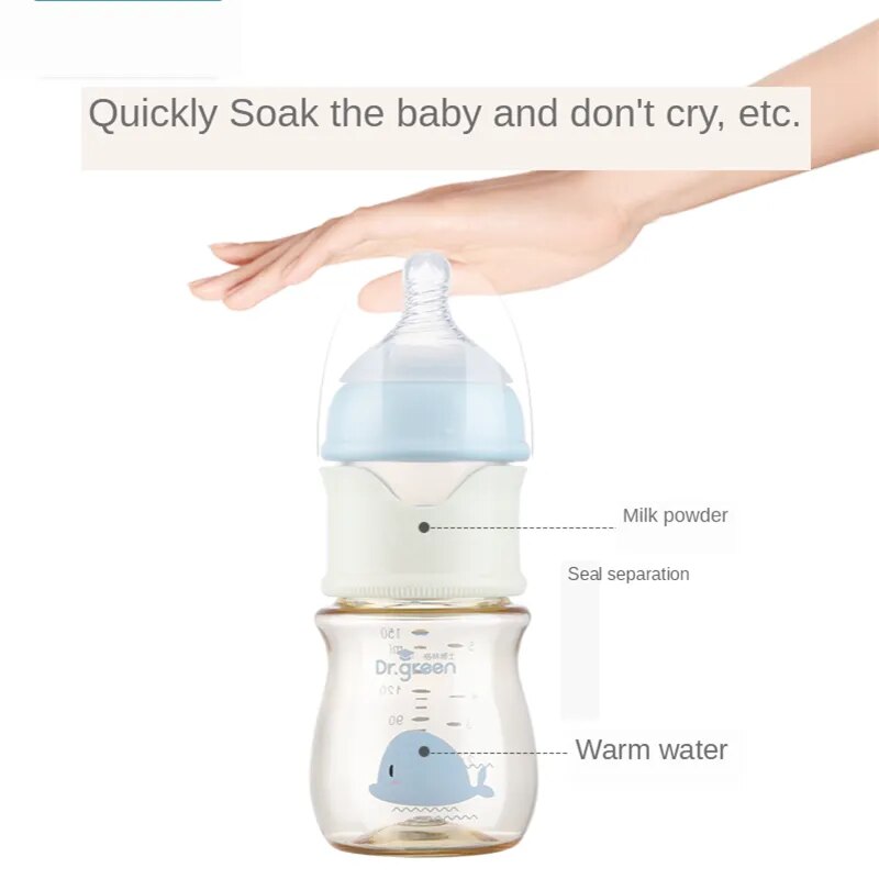 Baby PPSU and Glass Bottle Materials Newborn Milk Feeding Water