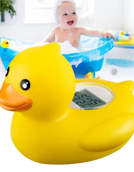Baby Bath Thermometer For Newborn Duck Shape Waterproof Room