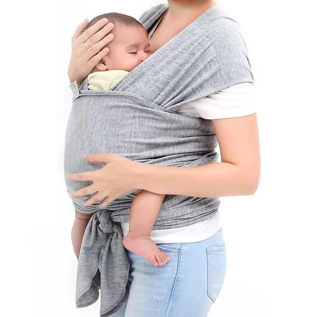 Baby Carrier Sling Swaddle for Newborns Cotton Wrap Hipseat Birth Nursing Cover