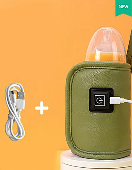 Portable Baby Bottle Warmer USB Travel Milk Warmer Baby Bottle