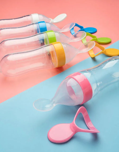 Feeding Bottle Silicone Newborn Baby Training Rice Cereal Kids