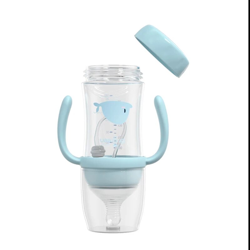 Newborn Infant Baby Feeding Bottle Wide Cute Accessories Milk Water